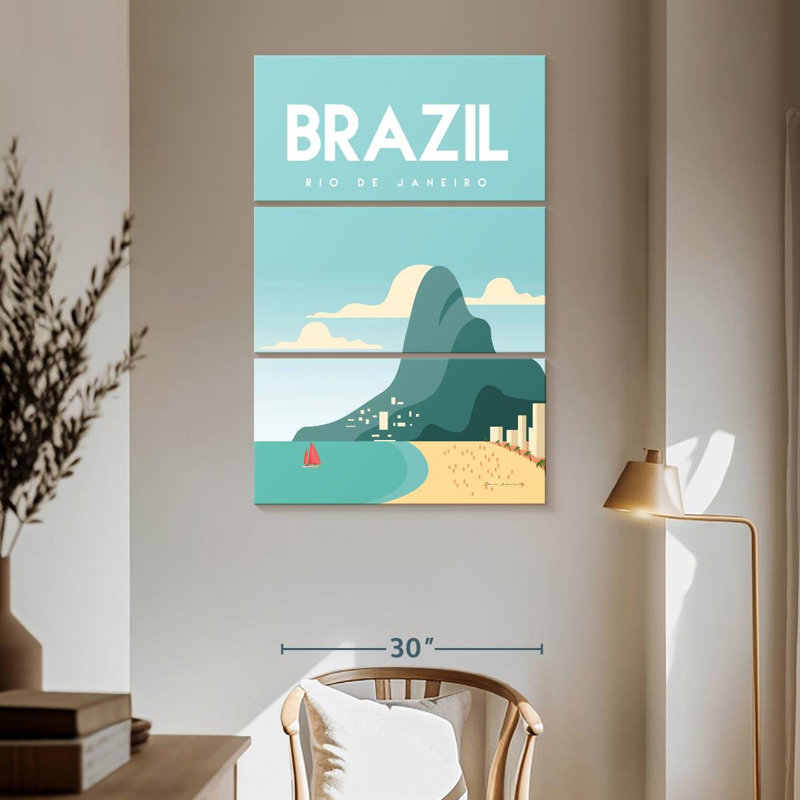 Nicci Brazil, 65" H x 42" W