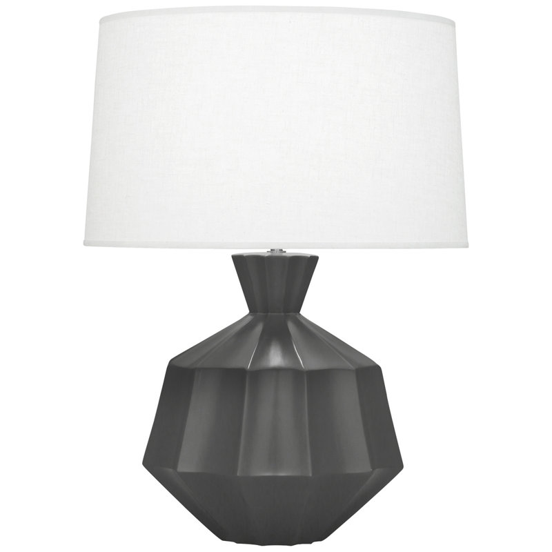 Small Orion Accent Lamp, Matte Ash, 27" H x 19.5" W x 19.5" D