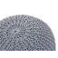 Bentall 40cm Wide Round Solid Colour Pouffe Ottoman-1616786860