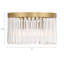 Plafonnier moderne doré 4 lumières Rowe-70769696