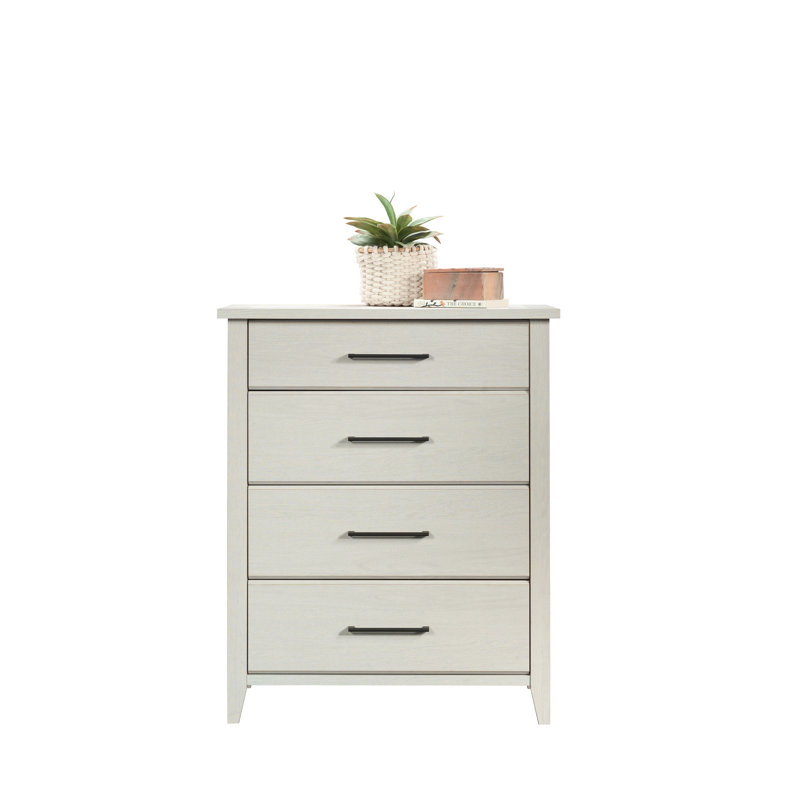 Commode 4 tiroirs l 33,66 po Bradbury, Chêne glacier