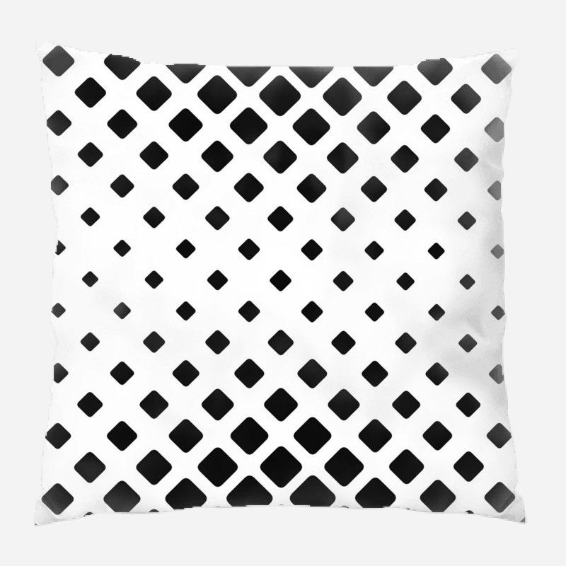 Garden Geometric Microsuede Reversible Throw Pillow
