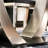 Bagdai Glass Top Metal Base Dining Table
