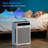 Smart & Quiet HEPA Air Purifier with Real-Time Air Quality Display, 3-in-1 Filtration for Allergies & Pets, and Aromatherapy Diffuser for Home-119770599