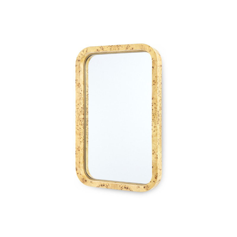Emil Flat Wall Mirror, 32.5" H x 20.5" W x 3'' D