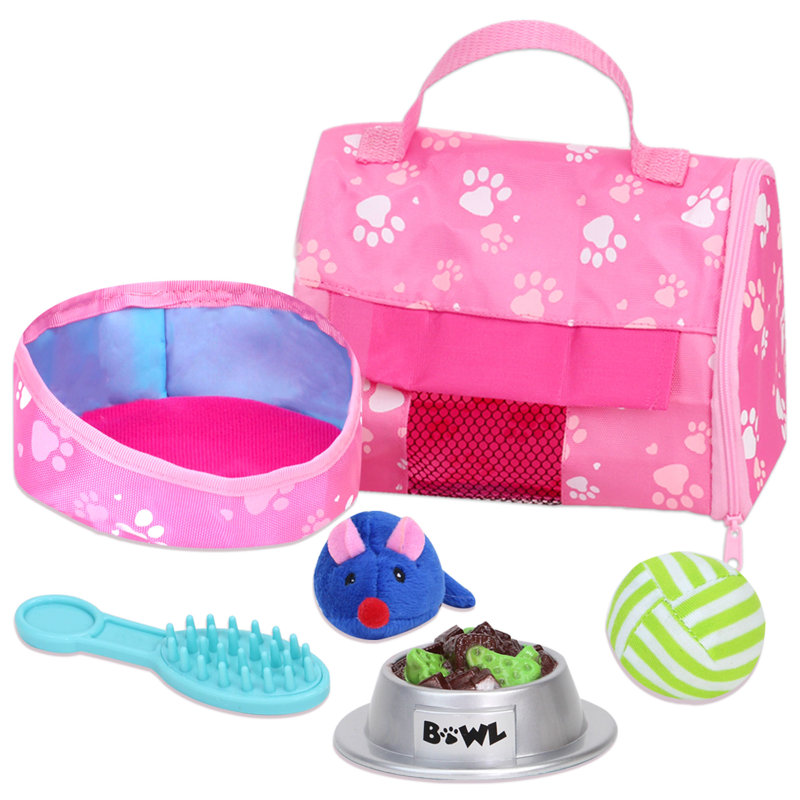 Doll Kitten and Carrier Set