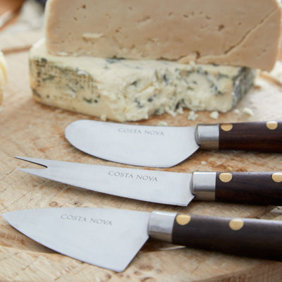 Ensemble de 3 couteaux à fromage
