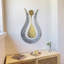 Ayatul Kursi Tulip-Shaped Shiny Metal Wall Art-355770565