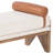 Solid wood bench shoe-changing cloakroom fitting-1822553427