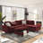Ilish Upholstered L-Shaped Sectional Reversible-976916902