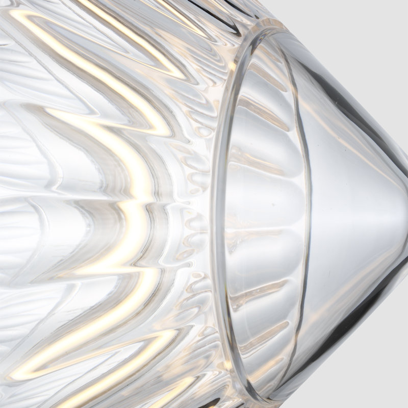 Copper Coast 1 - Light LED Pendant, Polished Nickel