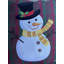 Housse de coussin de Noël bonhomme de neige, housse de coussin des Fêtes, décoration d'hiver