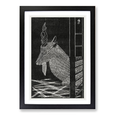 Markhor Goat Vol.2 by Samuel De Mesquita - Picture Frame Painting