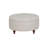 Gotelind Natural Round Storage Ottoman