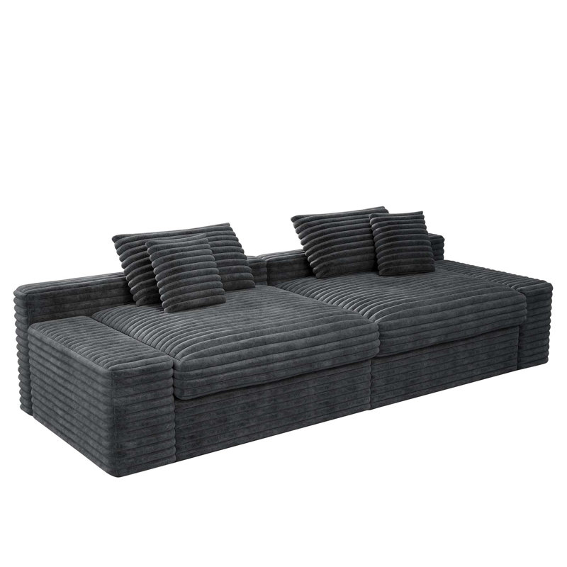 Canapé modulaire Sleek, Gris