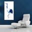 «Ink Drop Crane 2», reproduction sur verre