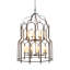 Lustre géométrique à 18 lumières