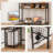 Magdali L-Shaped Metal Base Computer Desk-1724980318