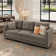 Tomario 85" Upholstered 3 - Seater Modular Sofa With Storage Ottoman