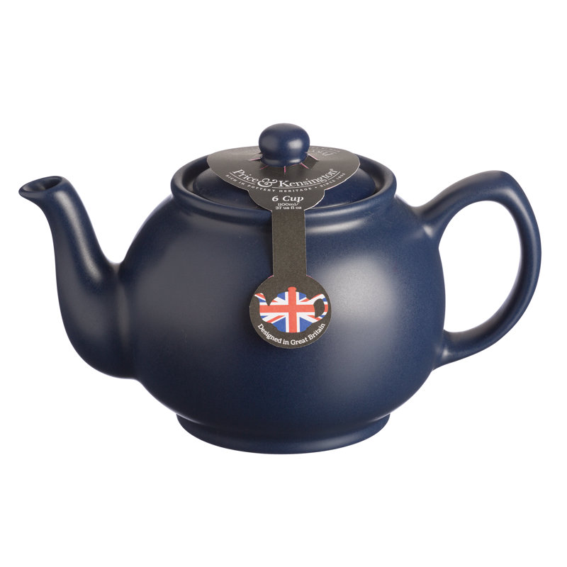 Price & Kensington Teapot, Matt Navy, 2 cups