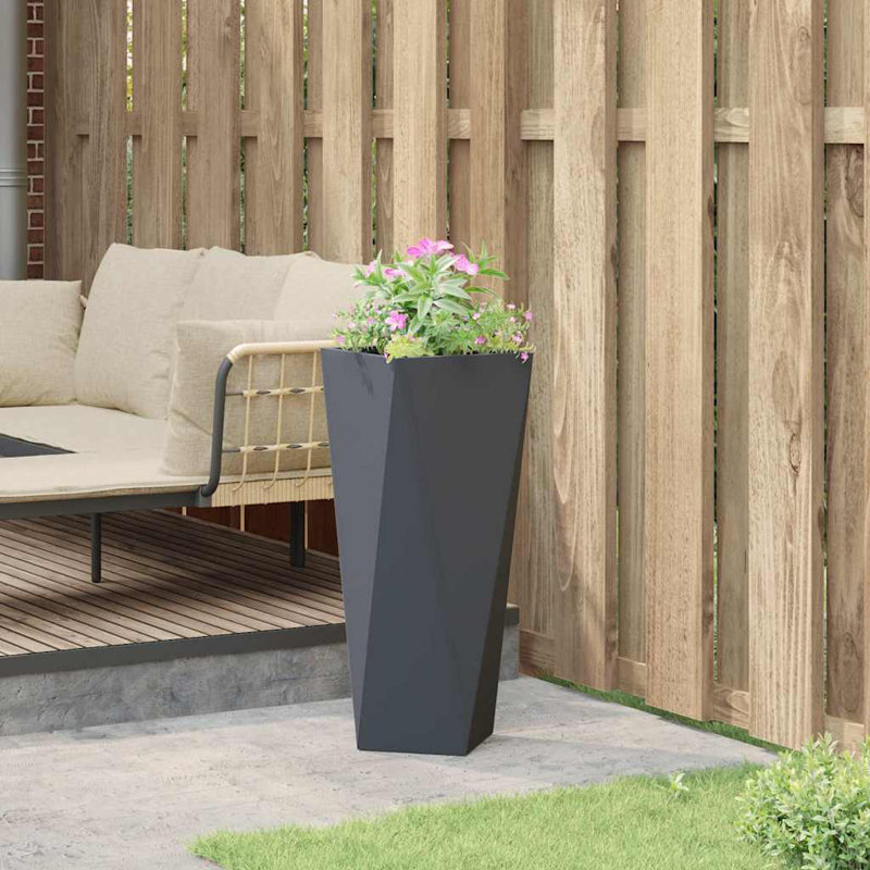 Planter Box, Anthracite, 75cm H x 30cm W x 30cm D