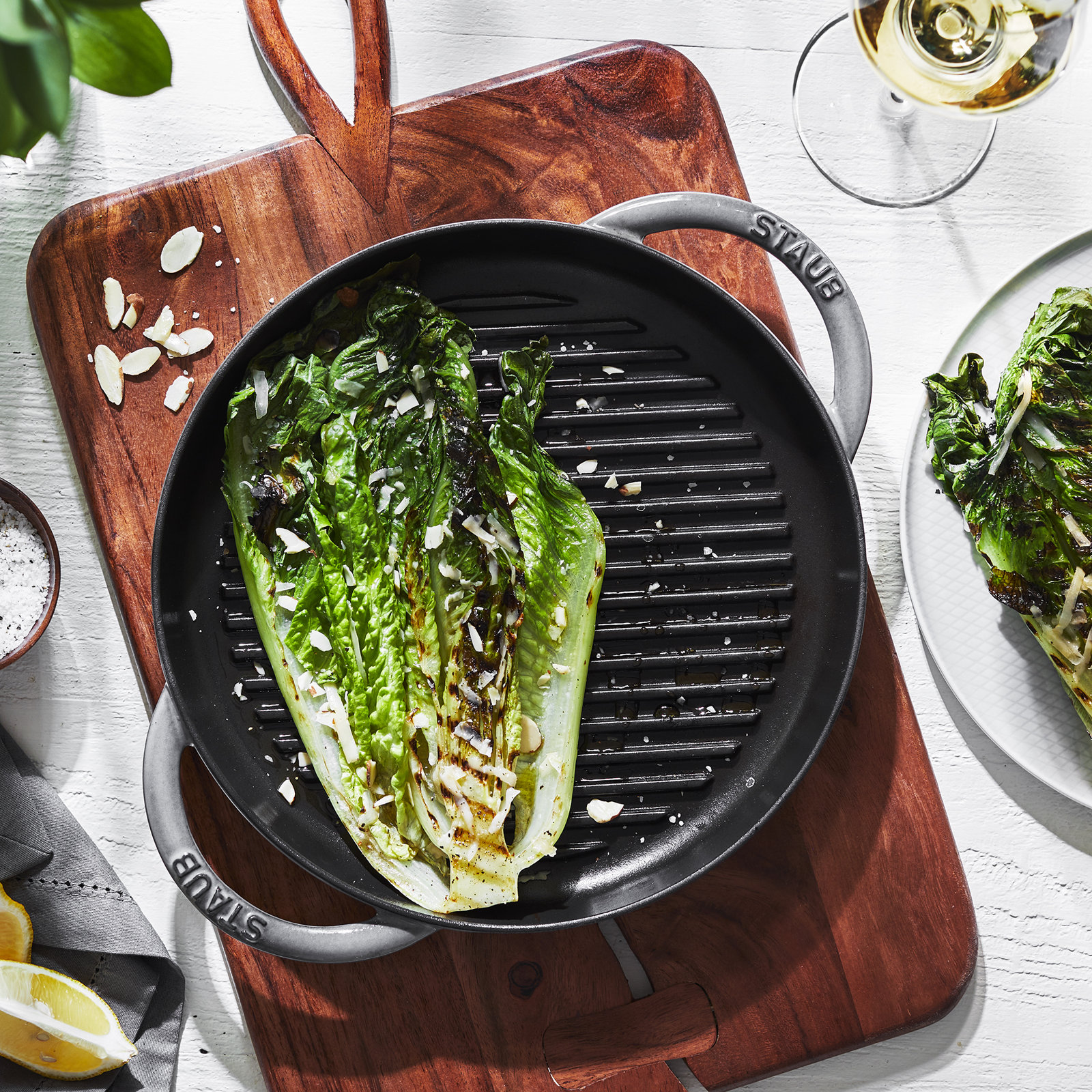 Cast Iron 10" Pure Grill Pan, Graphite Gray