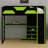 Smart Loft Bed Featuring Built-In Workspace, Organizational Shelves, USB Charging & Customizable RGB Lights-1688489864
