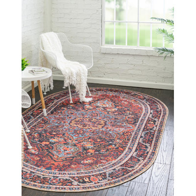 Tapis oriental bourgogne Gamero