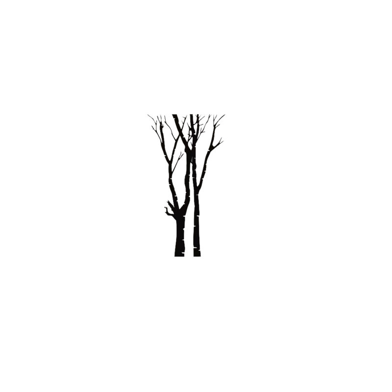 Ostergren Wall Décor, 50cm H x 100cm W, Black