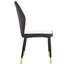 Chaises d'unité centrale en métal avec des pattes pour un repas simple et chic-1069609743