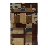 One-of-a-Kind 4' X 6' Hand Knotted Area Rug
