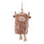 Ensemble de 8 ornements Highland Cow