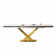 Edora 62.99'' to 94.48" Extendable Rectangular Sintered Stone Dining Table for 8-10