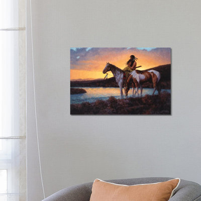As Day Surrenders by Joe Velazquez - Wrapped Canvas Painting