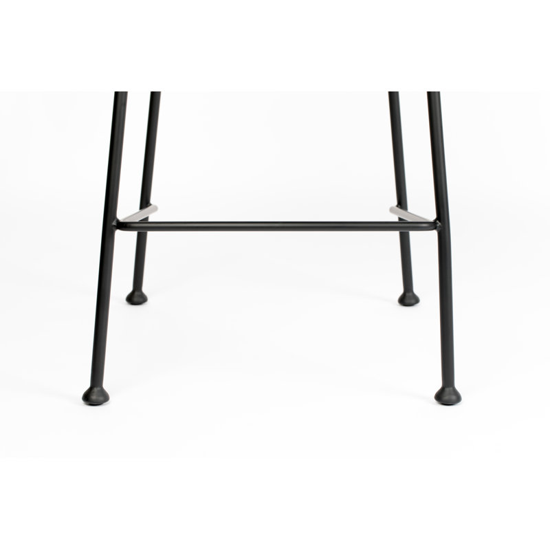 Benson Bar Stool, Gray, Counter Stool (25” Seat Height)