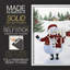 «Christmas Holiday Art» CECXCVII, reproduction d'art encadrée - bois massif-1682724000-1682724014