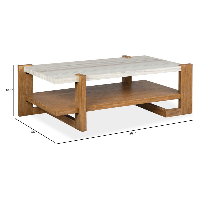 Table basse avec table de bout Neumann, 2 pièces: table basse, table de bout