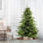 Fraser Hill Farm 7.5 ft. Foxtail Pine Artificial Prelit Christmas Tree with Dual Multicolor & Warm White LED Lights and Stand-1928976999-1922970132