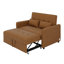 Canapé-lit polyvalent avec canapé-lit et fauteuil convertible surdimensionné avec deux ports de chargement USB-2096821551