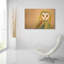  «Barn Owl Look» par Bebe Keith, art mural en verre acrylique, 36 po x 24 po-1867377529