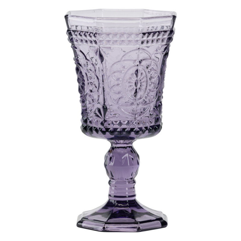 Hillyer 8oz. Goblet Set, Amethyst
