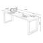Bureau rectangulaire en bois massif-118311996-118312015