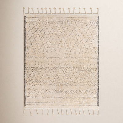 Clover Hand-Woven Moroccan Rug