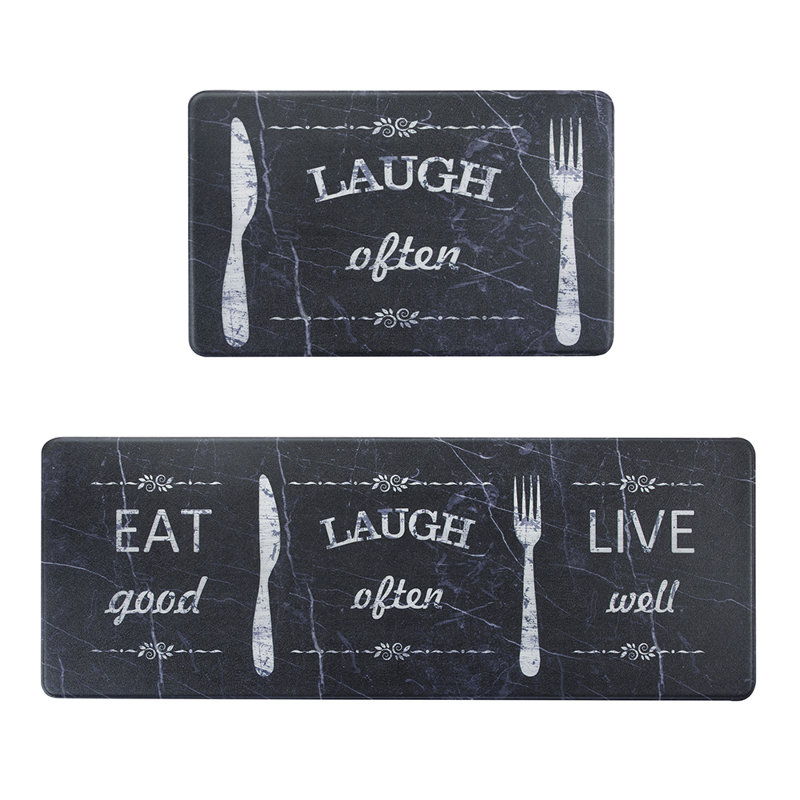 Tapis anti-fatigue Kellda, Noir
