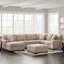 Canapé modulaire 3 pièces avec méridienne Cronan-519266043-519266038