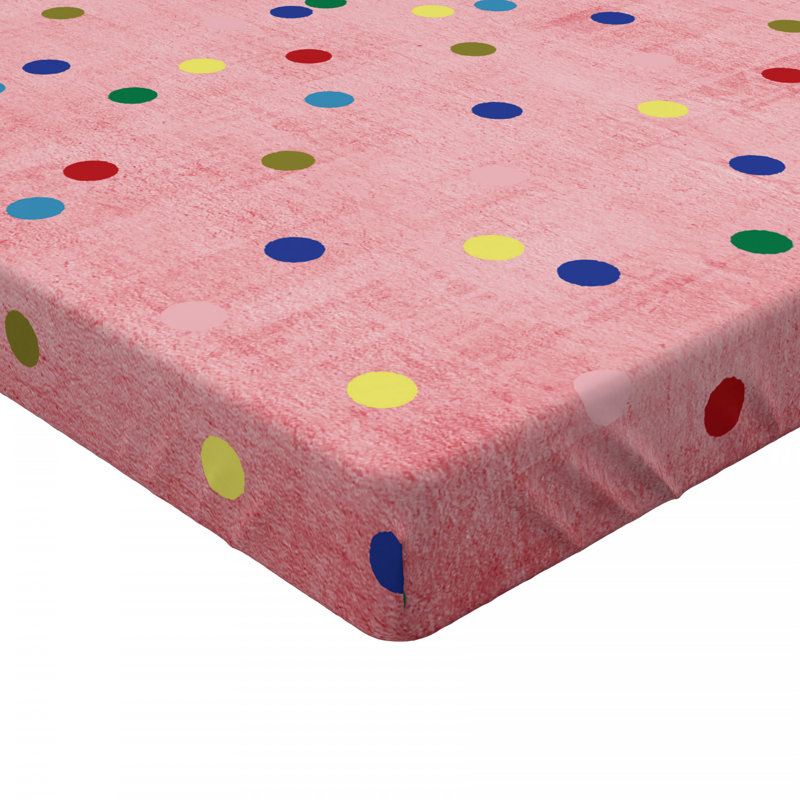 Drap-housse pois points, Drap-housse de taille simple
