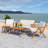 Jose Acacia 4 - Person Patio Conversation Set with Cushions-1107371271-1107371268