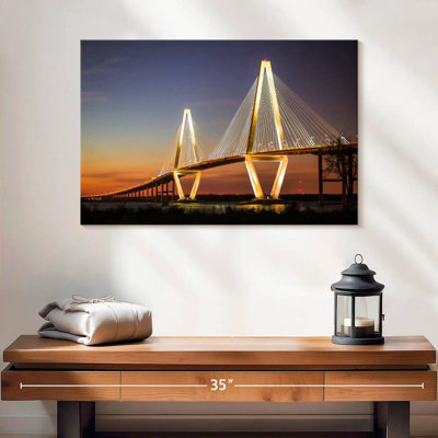 Lilie Arthur Ravenel Jr Bridge Lights