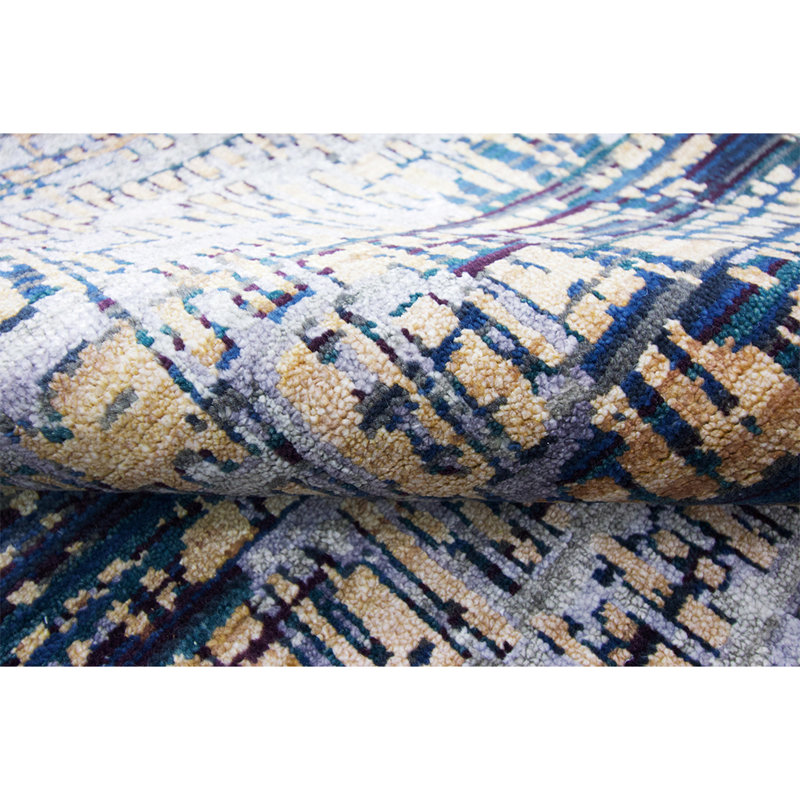 Area Rug in Gold, Rectangle 8' x 10'