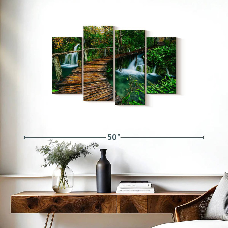 Pont surélevé Alvord Plitvice, H 22 po x l 36 po